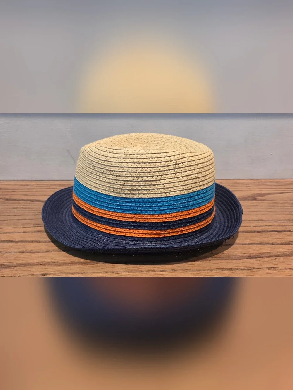 Cat & Jack - Target - Boys - Size: Youth - Fedora - Paper/Straw - Multi-Colored